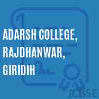 Adarsh College, Rajdhanwar, Giridih Logo