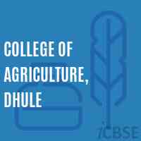 College of Agriculture, Dhule Logo