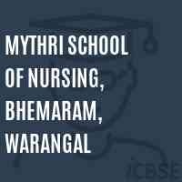 Mythri School of Nursing, Bhemaram, Warangal Logo