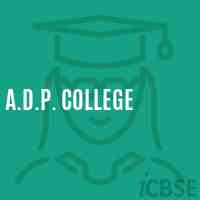 A.D.P. College Logo