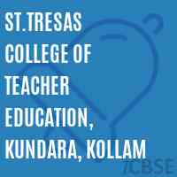 St.Tresas College of Teacher Education, Kundara, Kollam Logo