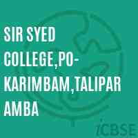 Sir Syed College,PO- Karimbam,Taliparamba Logo