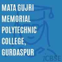 Mata Gujri Memorial Polytechnic College, Gurdaspur Logo