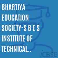 Bhartiya Education Society`s B E S Institute of Technical Education Roha Logo