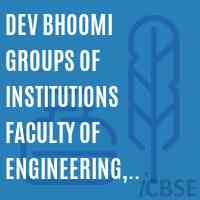 Dev Bhoomi Groups of Institutions Faculty of Engineering, Saharanpur College Logo
