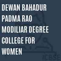Dewan Bahadur Padma Rao Modiliar Degree College for Women Logo