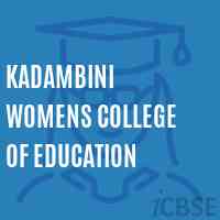 Kadambini Womens College of Education Logo