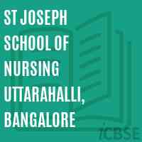 St Joseph School of Nursing Uttarahalli, Bangalore Logo