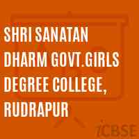 Shri Sanatan Dharm Govt.Girls Degree College, Rudrapur Logo