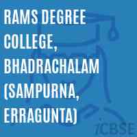 Rams Degree College, Bhadrachalam (Sampurna, Erragunta) Logo