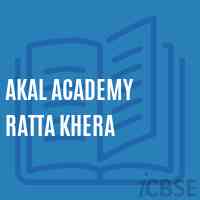 Akal Academy Ratta Khera School Logo