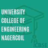 University College of Engineering Nagercoil Logo