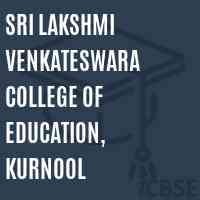 Sri Lakshmi Venkateswara College of Education, Kurnool Logo
