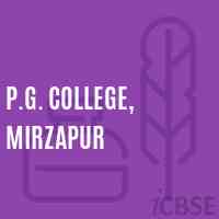 P.G. College, Mirzapur Logo