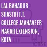 Lal Bahadur Shastri T.T. College,Mahaveer Nagar Extension, Kota Logo