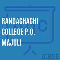 Rangachachi College P.O. Majuli Logo