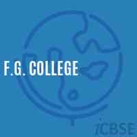 F.G. College Logo