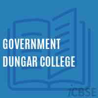 Government Dungar College Logo