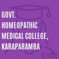 Govt. Homeopathic Medical College, Karaparamba Logo