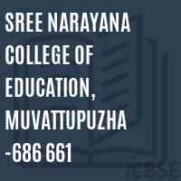 Sree Narayana College of Education, Muvattupuzha -686 661 Logo