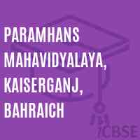 Paramhans Mahavidyalaya, Kaiserganj, Bahraich College Logo