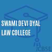 Swami Devi Dyal Law College Logo