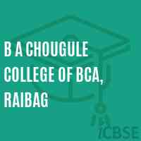 B A Chougule College of Bca, Raibag Logo