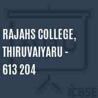 Rajahs College, Thiruvaiyaru - 613 204 Logo