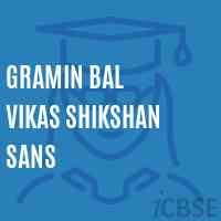 Gramin Bal Vikas Shikshan Sans Middle School Logo