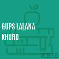 Gups Lalana Khurd Middle School Logo