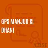 Gps Manjuo Ki Dhani Primary School Logo
