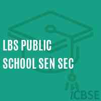 Lbs Public School Sen Sec Logo