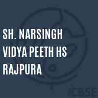 Sh. Narsingh Vidya Peeth Hs Rajpura Secondary School Logo