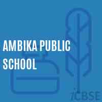 Ambika Public School Logo