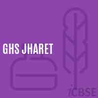 Ghs Jharet Secondary School Logo
