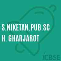 S.Niketan.Pub.Sch. Gharjarot Primary School Logo