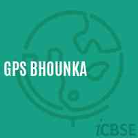Gps Bhounka Primary School Logo