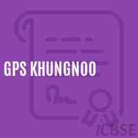 Gps Khungnoo Primary School Logo
