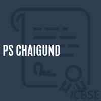 Ps Chaigund Primary School Logo