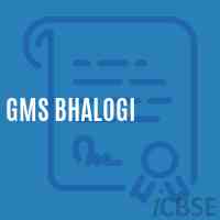 Gms Bhalogi Middle School Logo