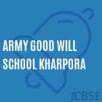 Army Good Will School Kharpora Logo