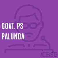 Govt. Ps Palunda Primary School Logo