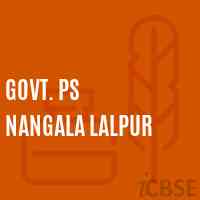 Govt. Ps Nangala Lalpur Primary School Logo