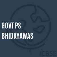 Govt Ps Bhidkyawas Primary School Logo