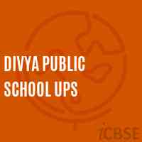 Divya Public School Ups Logo