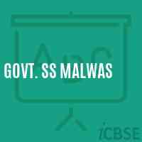 Govt. Ss Malwas Secondary School Logo