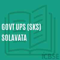 Govt Ups (Sks) Solavata Middle School Logo