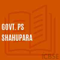 Govt. Ps Shahupara Primary School Logo