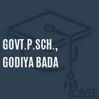 Govt.P.Sch., Godiya Bada Primary School Logo