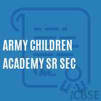Army Children Academy Sr Sec Senior Secondary School Logo